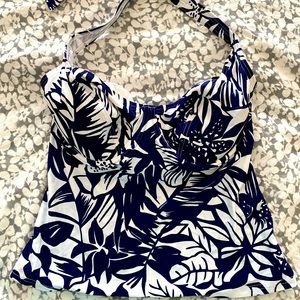 Figleaves UK brand Bra Sized Tie neck Tankini